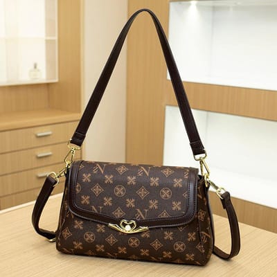 Populaire Lichte Luxe Textuur Tas Mode Crossbody Kleine Vierkante Tas Alle Dames Print Schouder Handtas beige