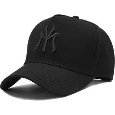 Unisex Mijn Letter Borduurwerk Snapback Baseballpetten Lente En Herfst Buiten Verstelbaar Casual Petten Zonbescherming Pet black
