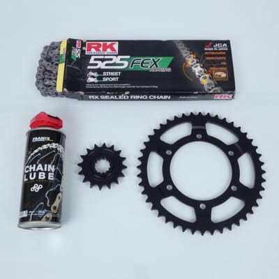 Kit chaîne FE pour moto Yamaha 850 MT-09 2013 à 2018 16X44 Pas 525 Neuf