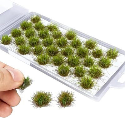 Kunstgras voor decoratie en modelbouw, ideaal voor miniatuurlandschappen, treinbanen en tafelspellen