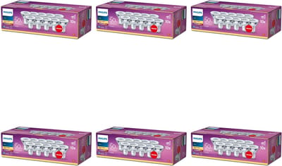 Philips Voordeelverpakking - GU10 - LED Spotlamp - 50W - Niet Dimbaar - Warmwit Licht - Set van 60 Stuks