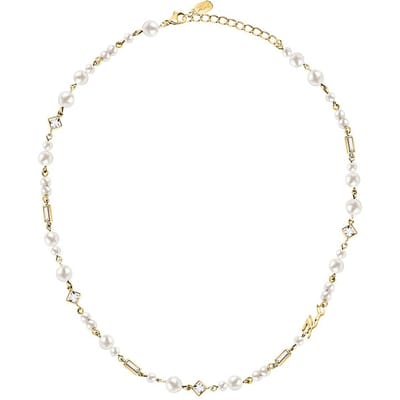 Karl Lagerfeld - KLAYR17 - Ketting - Dames - PEARL - 42 cm+5 cm