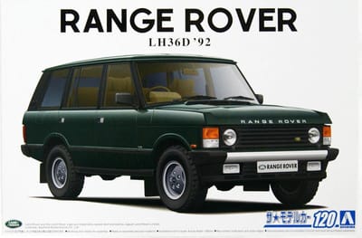 Aoshima Modelbouwpakket Auto - 05796 Range Rover LH36D - 1992 Car Plastic - 1:24 - Modelbouw