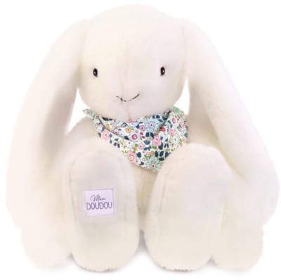Pluche Konijn Fleurette Wit (50cm)
