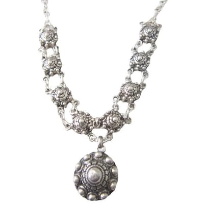 Zeeuws Meisje - Zeeuwse knopen collier met bolle knoppen
