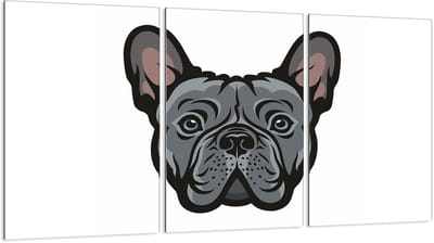 TMK ArtDeko - Beschermplaat voor fornuis - 30x52 cm - Gehard glas - Multifunctioneel