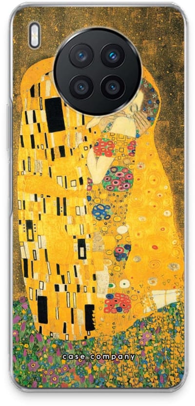 Case Company® - Hoesje geschikt voor Huawei Nova 8i hoesje - Der Kuss - Soft Cover Telefoonhoesje - Bescherming aan alle Kanten en Schermrand