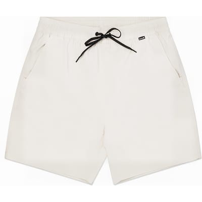 Hurley H2o Dri Diffuse Volley 18 Shorts Bone Taglia: M | Pantaloncini Outlet | Uomo | Bianco