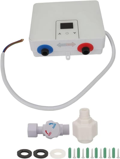 Mini Elektrische Boiler - Doorstroomverwarmer Keuken - Snel Warm Water - IPX4 Waterdicht - 55 kW - Wit