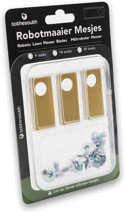 To the South® Robotmaaier Mesjes titanium geschikt voor Honda Miimo HRM 4000 Live - 3 stuks
