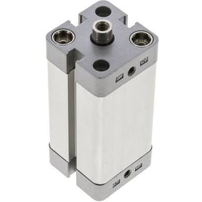 ISO 21287 Compacte Dubbelwerkende Cilinder 25-50mm - Magnetisch