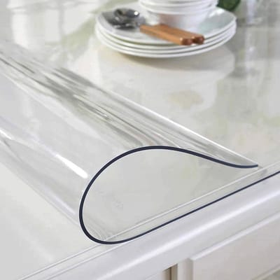 Tafelbeschermer Glashelder 80x210 cm - 1,7 mm Dikte - 100% Transparant - Gemakkelijk Schoon te Maken en Waterdicht - Tafelbeschermer - Hoge Kwaliteit - Tafelzeil - Tafelkleden
