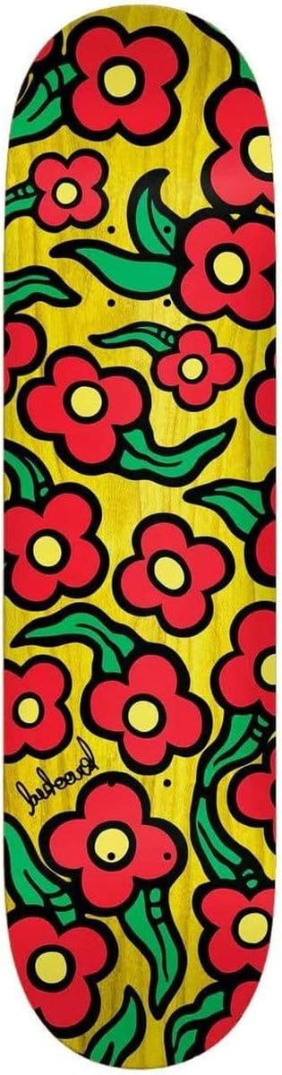 Skateboard Dek - Onderdeel Plank - Straat Skaten - 7-laags Esdoorn - 8.25 x 32 Inch - Bloemenprint