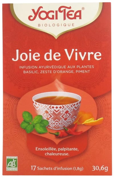Yogi Tea Joie de Vivre Bio 17 Zakjes