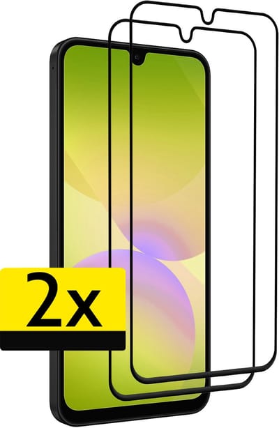 Screenprotector - Geschikt voor Samsung Galaxy A26 - 2 Stuks - Full Cover - Beschermglas - Gehard Glas - Tempered Glass - Screen Protector