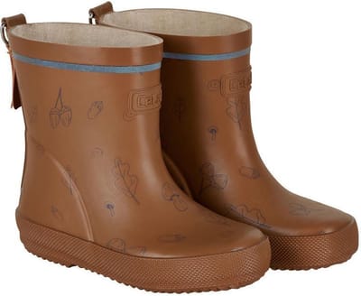Celavi Regenlaarzen Wellies Junior Rubber Bruin Maat 25