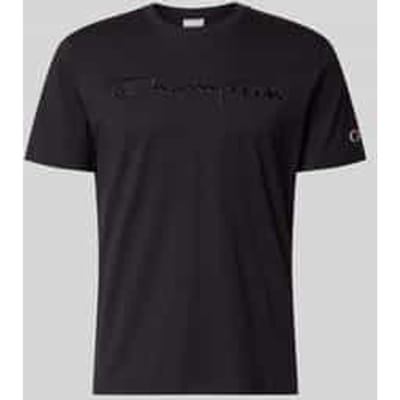 Champion Sportshirt Heren - Zwart - Katoen