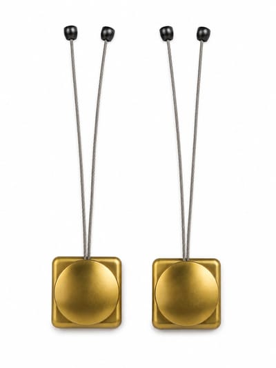 Gordijnhouders V.Créations by Van Lathem 46 cm – Goud – Decoratieve Embrasses voor Gordijnen – Set van 6