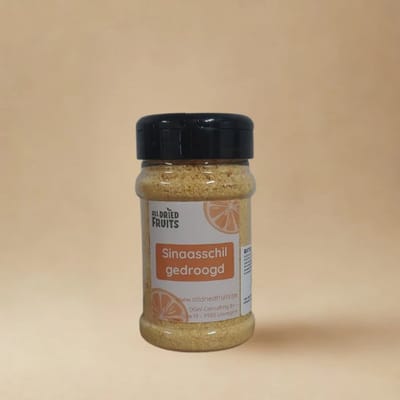 All Dried Fruits - Gedroogde sinaasappelschil - Zeste - Strooibus 150 gram