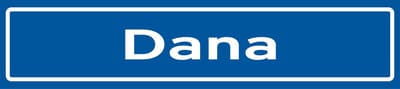 Fotofabriek Straatnaambord Dana | Straatnaambord met naam | Cadeau Dana