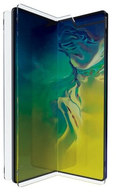 Tempered Glass Screen Protector Samsung Galaxy Fold KSIX Flexy Shield Dual