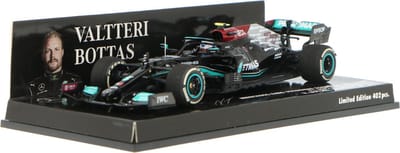 Mercedes-AMG F1 W12 E Performance Minichamps Modelauto 1:43 2021 Valtteri Bottas Mercedes-AMG
