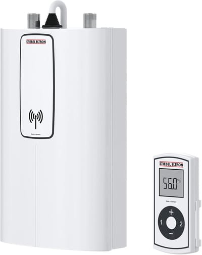 Doorstroomboiler Elektronisch - Compacte Boiler - Keuken Warm Water - Met Afstandsbediening - Ondertafelmontage