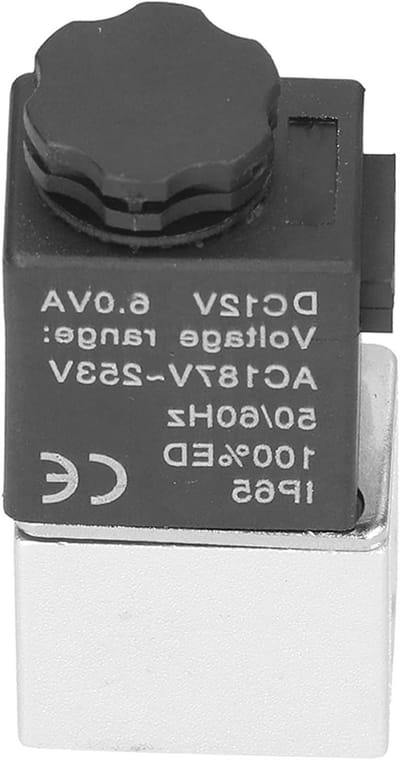Tweeweg solenoïdeventiel met 2 posities, normaal open, stabiel en duurzaam (DC12V) voor diverse toepassingen