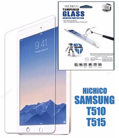 Samsung Galaxy Tab A 10.1 (2019) SM-T510 / SM-T515, Tempered Glass 9H / screen protector / Glass / Beschermglas / Glazen bescherming van HiCHiCO