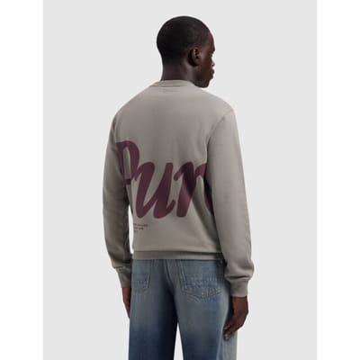 Pure Path Trui Sweater 26030303 53 Taupe Mannen Maat - S