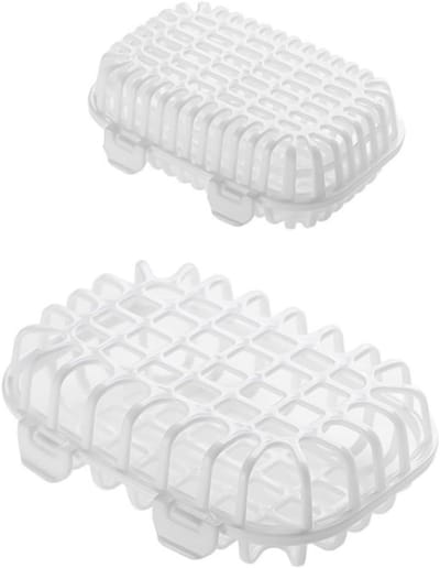 Vaatwasser Mand - Bestek Organizer - Keuken Organiseren - Fijnmazige Structuur - 2 Stuks - Wit