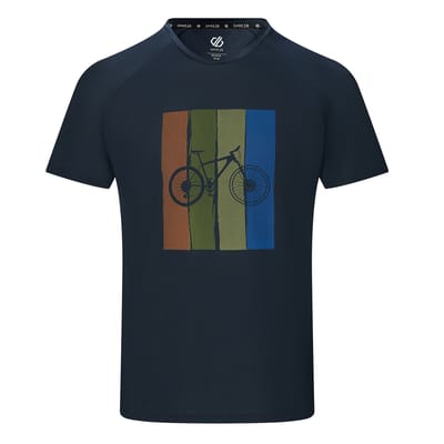 Dare 2B Heren Tech II Fiets T-Shirt (Navy)