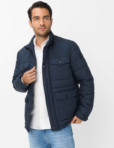 Brax Heren Jas  Style GEORGE navy, donkerblauw, maat 4XL