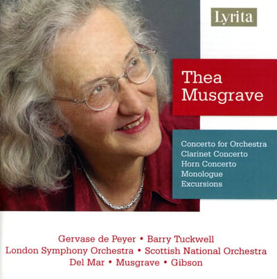 Norman Del Mar, Thea Musgrave, Alexander Gibson, London Symphony Orchestra, Scottish National Orchestra - Mulgrave: Concerto For Orchestra, Clarinet Concerto, Horn Concerto, Monologue, Excursions (CD) (Remastered)