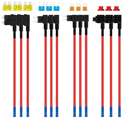 Stroomdief Beveiliging voor Auto, Vrachtwagen en Boot – 12 Stuks Verschillende Types voor 12V/24V