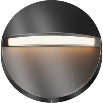 Maytoni Outdoor - Verlichting voor trappen Mane - Zwart - Ø12
