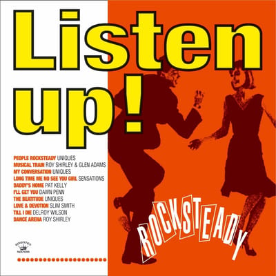 Various Artists - Listen Up! Rocksteady (LP) (Coloured Vinyl)
