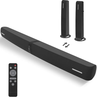 Soundbar - Luidspreker - Film Kijken - Afneembaar Ontwerp - 90W - Zwart