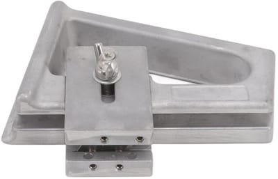 Dailygoody - Vloerstrip - Snijschroottrimmer - Aluminium Vloermes - PVC-kunststof - Kantenaanlijmer - Geschikt voor rechte randen - 11,5x8cm