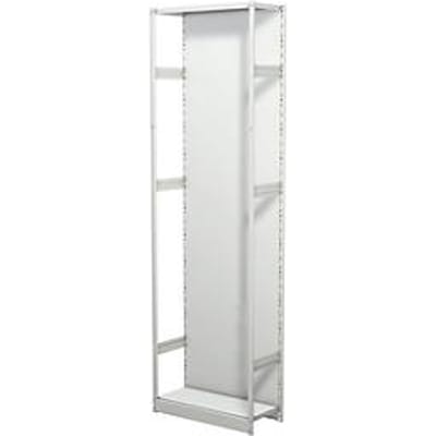 Leeg archiefrek PROGRESS 500 T, basissectie, met achterwand, H 2600 x B 750 x D 340 mm