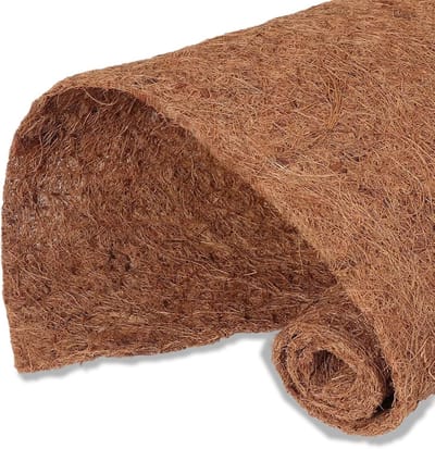 Kokosmat Plantenbescherming - Kokosvezel Voering - Winterbescherming Potten - Natuurlijk Ademend Materiaal - 40 x 120 cm - Bruin