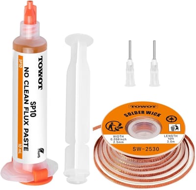 Soldeer Wick Met Flux No-Clean voor Elektronica
