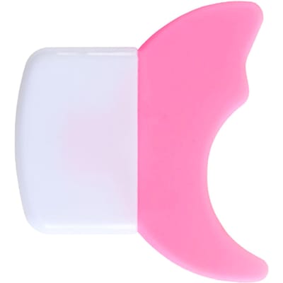 Siliconen Wimperlifter Scherm Voorkomt Cosmetische Resten Huidvriendelijk Mascara Vlekbeschermer Peach Pink