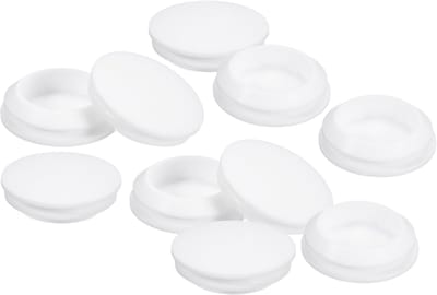 Siliconen Gatsluiters - Rubberen Stoppen - Gaten Afwerken - Waterdicht en Flexibel - 25-27 mm - Wit