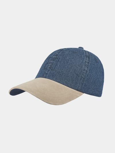 Elano Denim - Katoenen baseball cap - Marine blauw