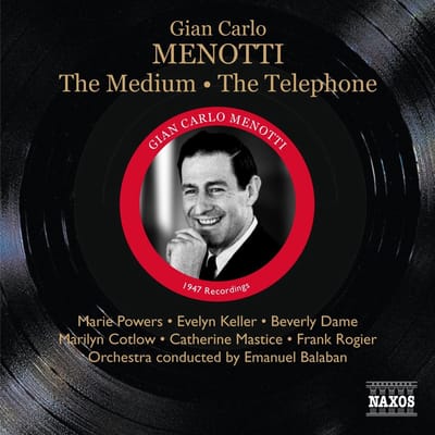 Various Artists - Menotti: The Medium | The Telephone (CD)