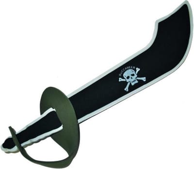 Zwaard piraat foam 48 cm