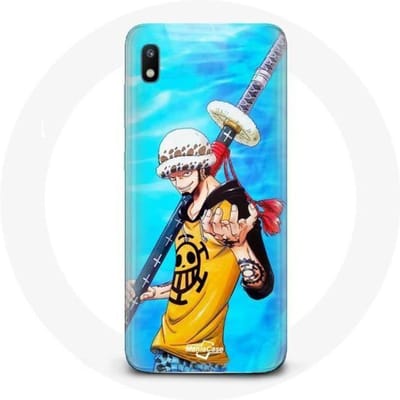 Coque pour Samsung Galaxy A10 One Piece Manga Trafalgar Law epée