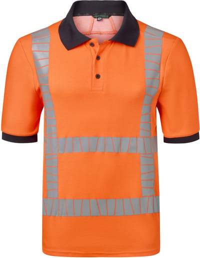HAVEP Polo RWS+ 10084 - Fluo Oranje/Charcoal - L
