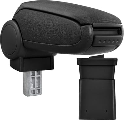 Armsteun voor Dacia Logan MK1 Sandero MK1-MK2 stof zwart
